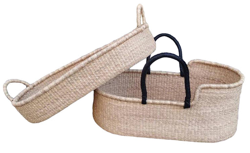 AfricanheritageGH Moses Basket Baby Bed, Baby Bassinet & Changing Basket
