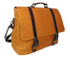 Zeri Messenger Laptop Bag For Men, Full Grain Ethiopian Leather