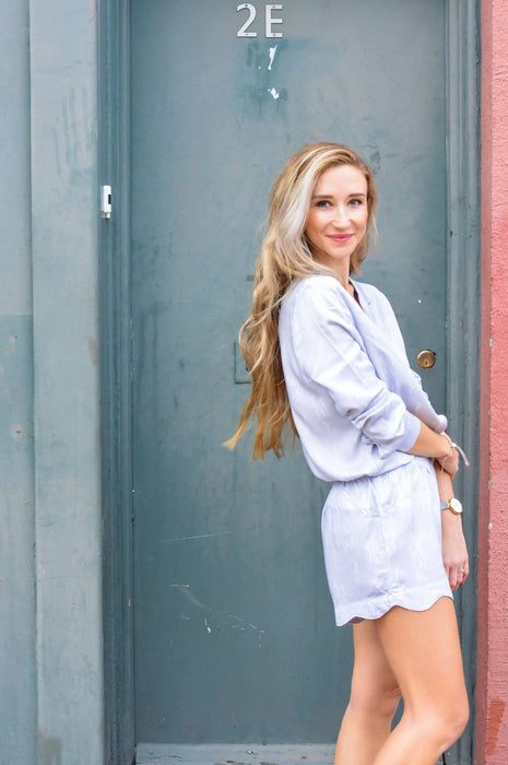 Nightire Organic Bamboo Pyjama Set - Dove Grey Midi Set