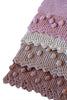 Bobble Lacy Edge Luxury Knitted Throw blanket