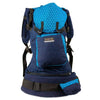 African Baby Carrier Denim-Shweshwe Deluxe (Carrier includes all accessories. carry bag, detachable moonbag)