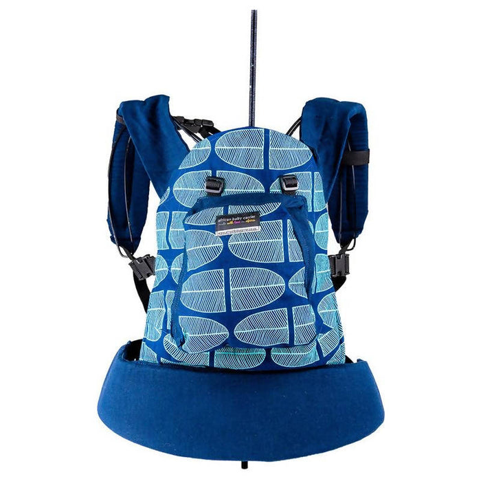 African Baby Carrier Denim Banana Leaf Original (Simple, Light weight for all occasions)