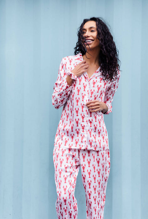 Nightire Organic Bamboo Pyjama Set - Lobster Roll