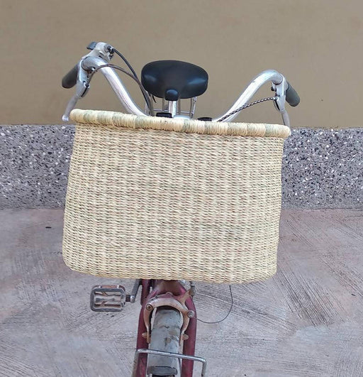 AfricanheritageGH Handwoven Bicycle Basket