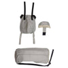 African Baby Carrier Hemp Animal Print Deluxe (Carrier includes all accessories. carry bag, detachable moonbag)