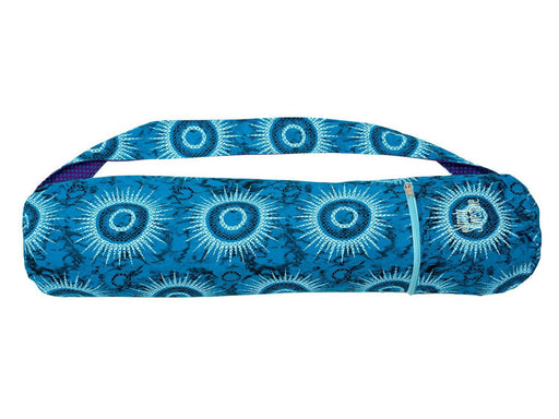 Simply Shweshwe Baltic Blue Yoga Mat Bag