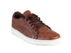 Diomande Men's Genuine Ostrich Leather Sneakers