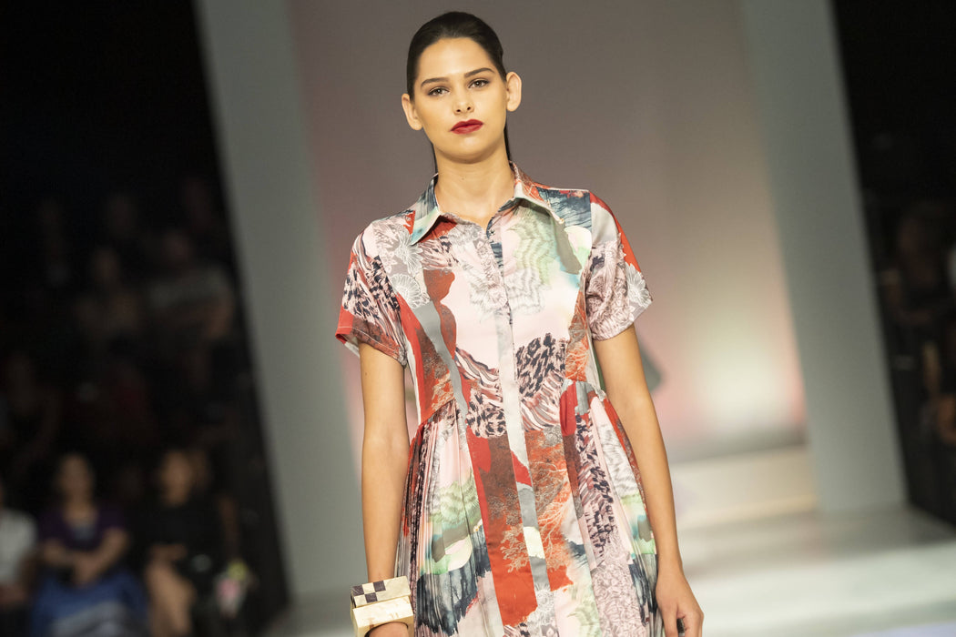 Danielle Frylinck Fortunova Satin Shirt Dress - Limited Edition For The Runway 2020 SA Fashion week
