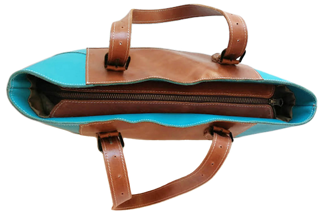 Zeri Tote bag, Full Grain Ethiopian Leather