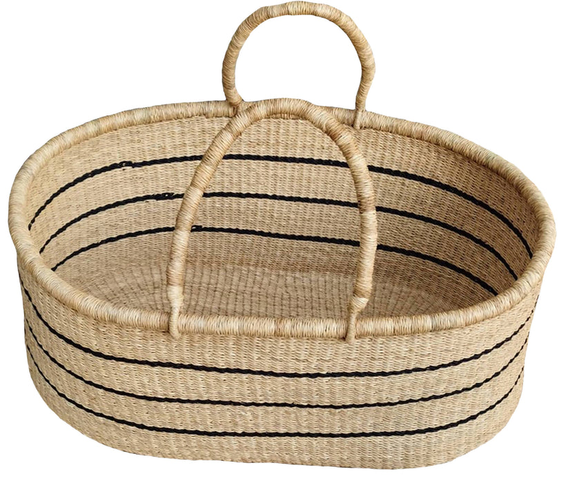 AfricanheritageGH Moses Baby Basket, Baby Bassinet