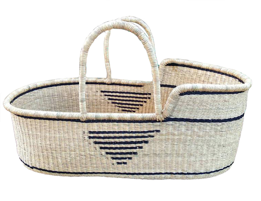 AfricanheritageGH Moses Baby Basket Bed, Baby Bassinet