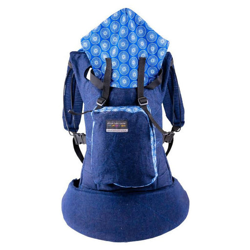 African Baby Carrier Denim-Shweshwe Original (Simple, Light weight for all occasions)