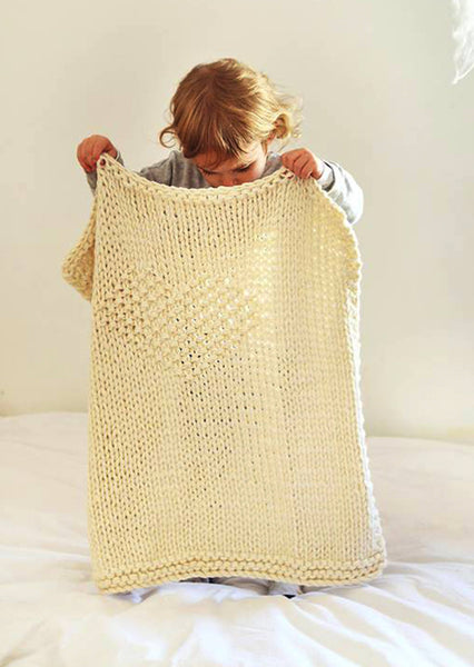 Nordic Inspired Baby Blanket, Shawl