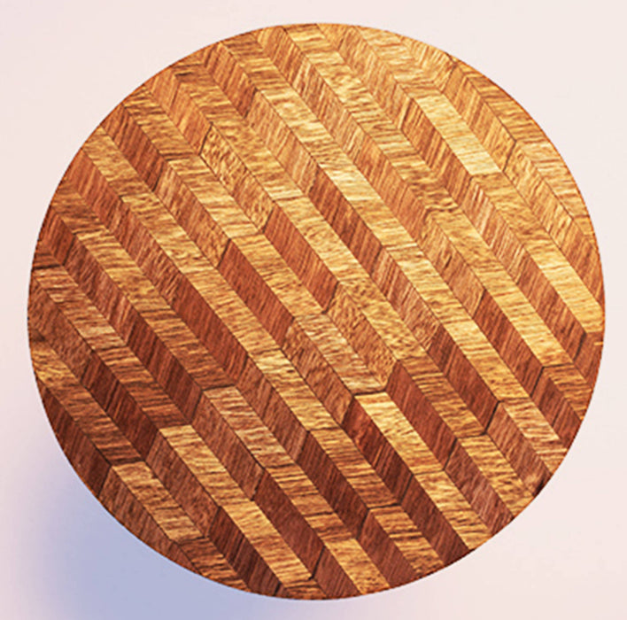 Kaowa Design Wooden Mosaic Table, Wave 40