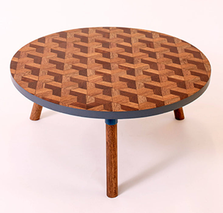 Kaowa Design Wooden Mosaic Table, Terrace 60