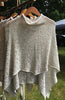 Cotton Girls Handcrafted Summer Poncho Shawl, Authentic Knitwear
