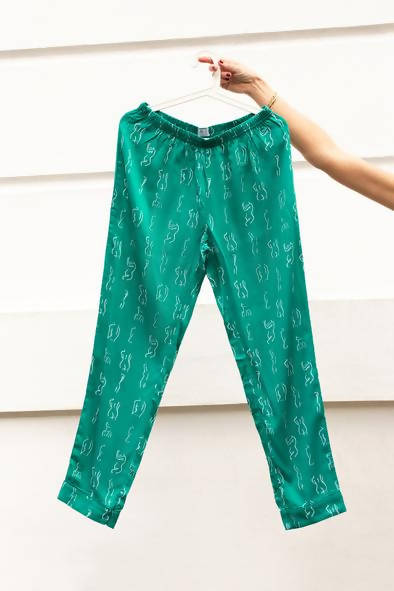Nightire Organic Bamboo Pyjama Set - Beautiful Bodies - Emerald