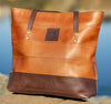 Zeri Leather Shopper Bag