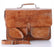 Nanita Hand-Stitched Genuine Leather Briefcase